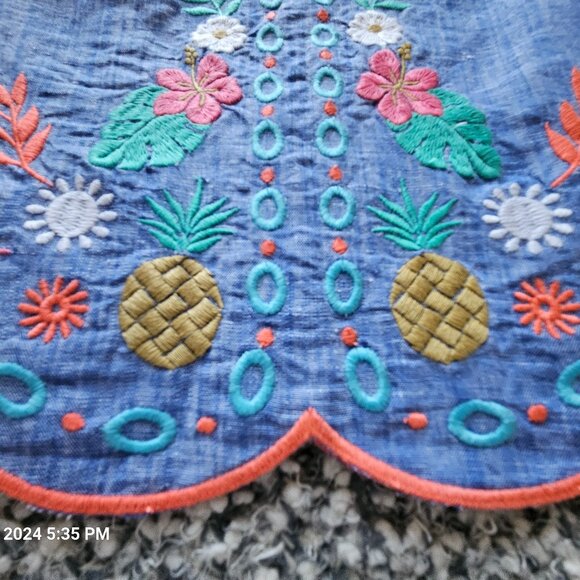 Talbots Dresses & Skirts - Summer A-line linen/cotton skirt from Talbots